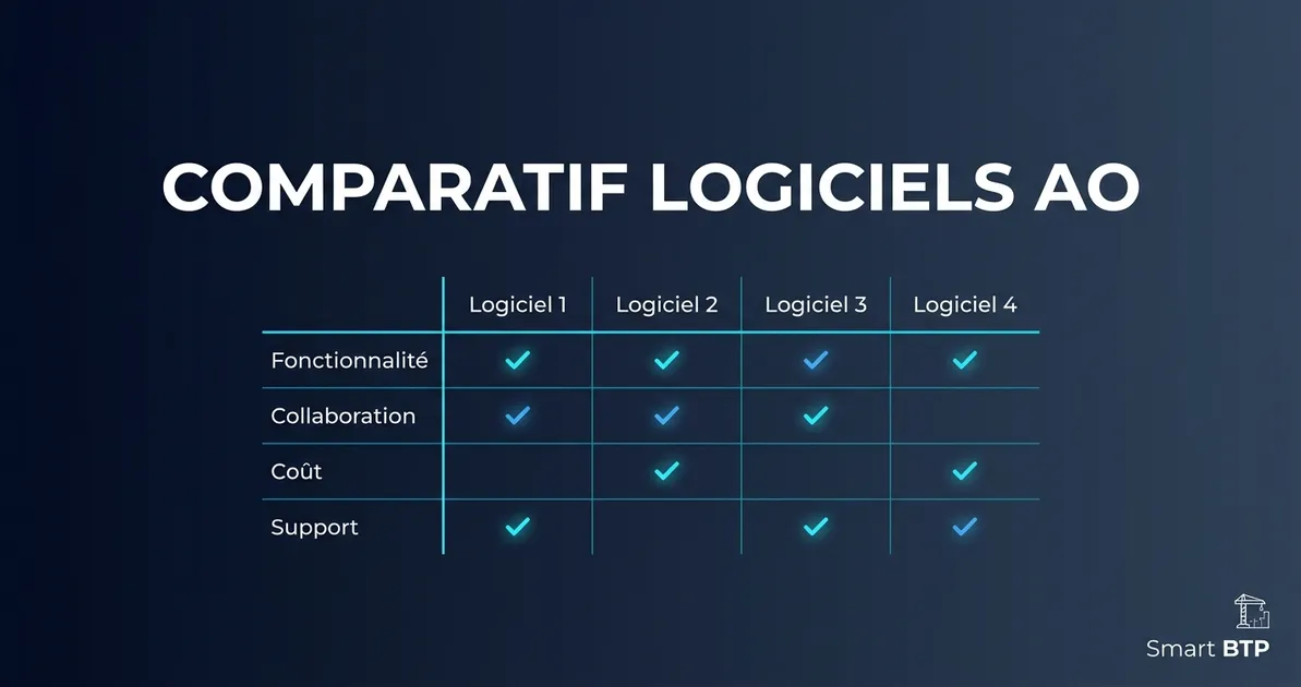 Comparatif des logiciels de réponse aux appels d'offres BTP en 2026